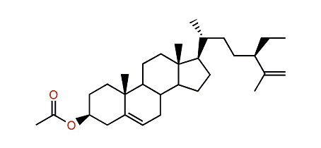 Clerosterol acetate